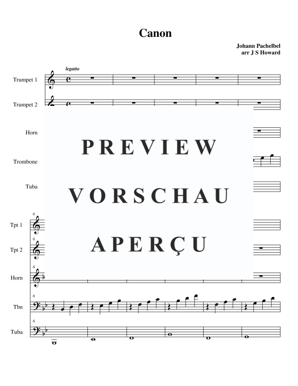 Produktgalerie: Seite 3 von 11 Canon, , Blechbläserquintett