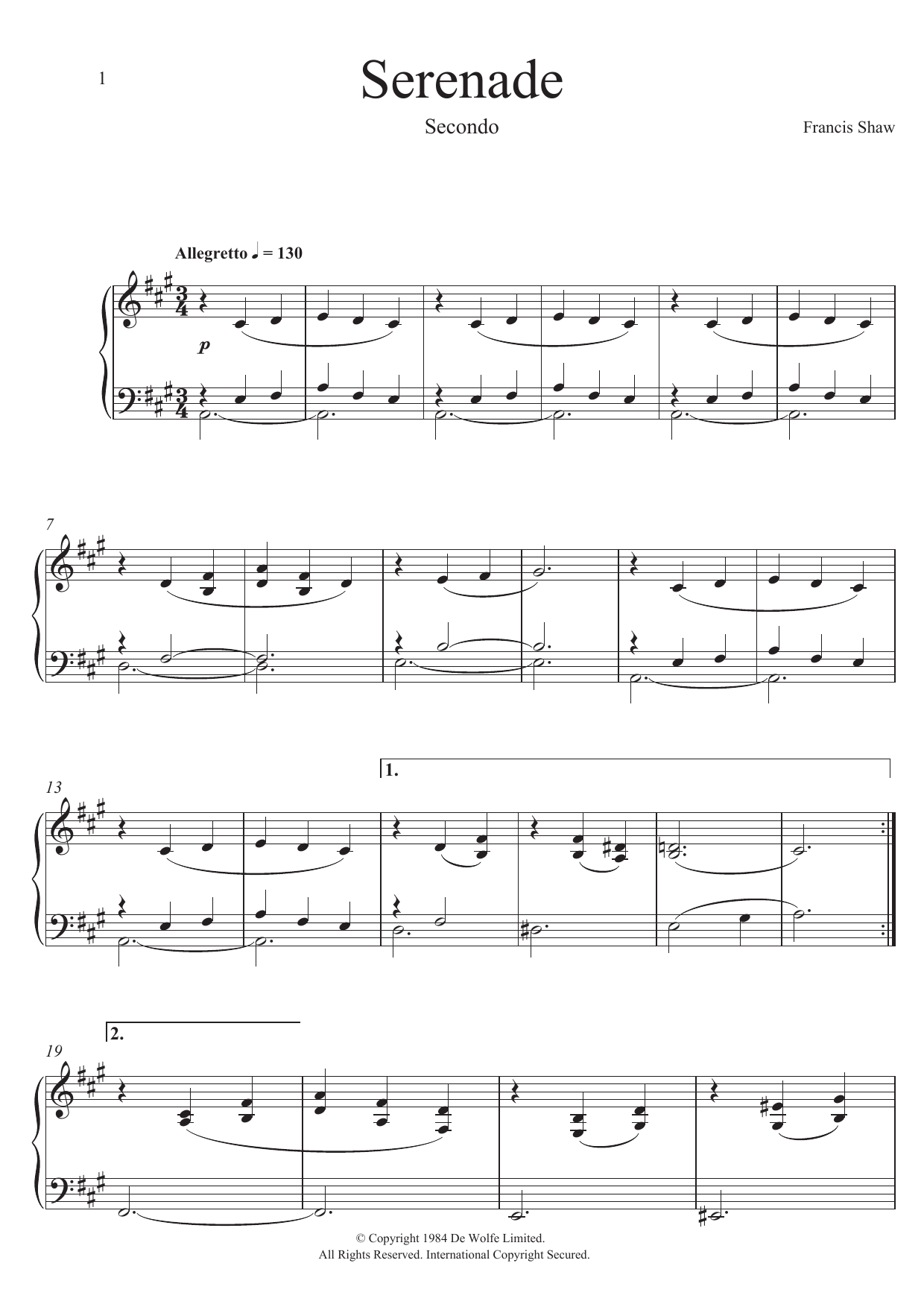 Produktbild zu: Stately Home (Serenade)