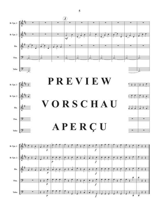 Produktgalerie: Seite 7 von 17 Third Movement , , (Blechbläser Quintett)