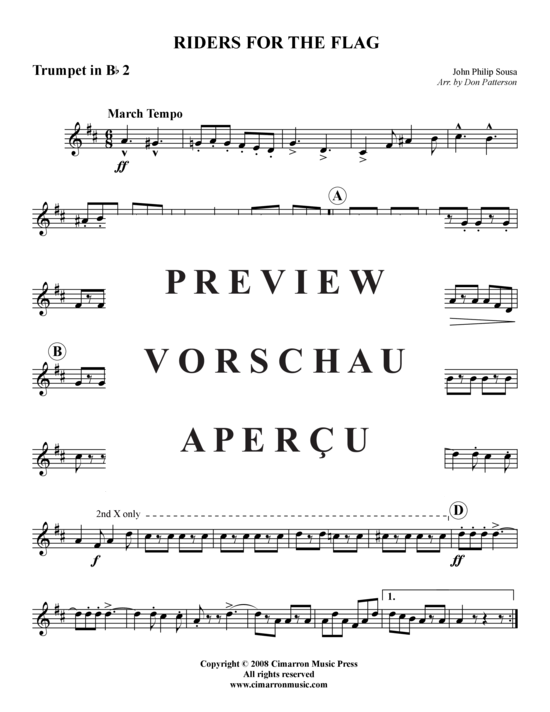 Produktgalerie: Seite 11 von 14 Riders for the Flag , , (Blechbläserquintett)