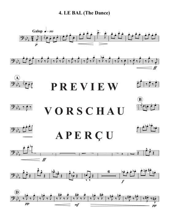 Produktgalerie: Seite 10 von 21 Jeux d'Enfants Suite, 4 Sätze , , (Posaunen-Quartett) 