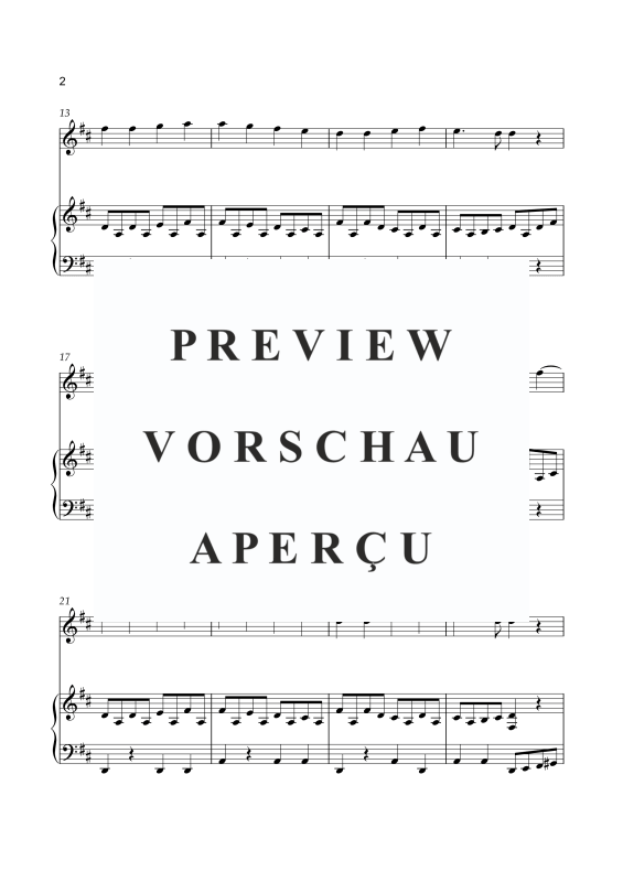 Product gallery: Page 3 of 8 Europahymne - Ode an die Freude, , Violin and Piano