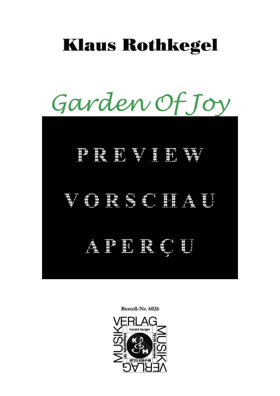 Produktgalerie: Seite 4 von 9 Garden Of Joy, , Blockflötenensemble und Gitarre - Partitur