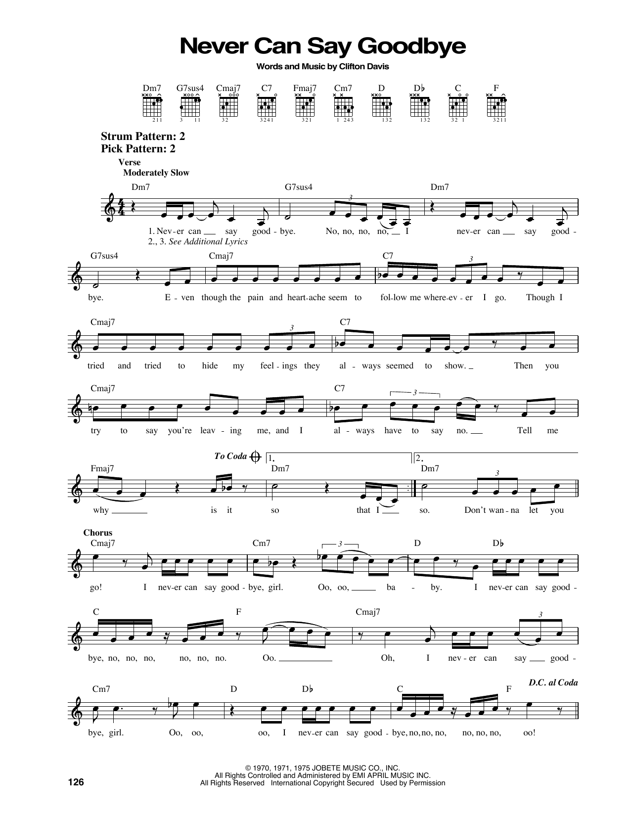 Produktbild zu: Never Can Say Goodbye