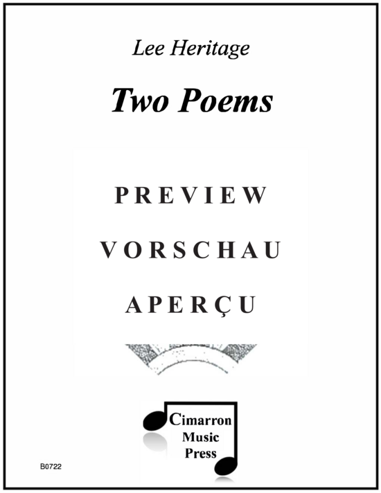 Product gallery: Page 2 of 21 Two Poems , , (flute and guitar)