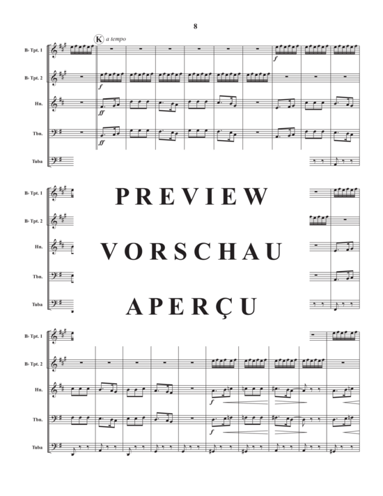 Produktgalerie: Seite 10 von 21 La Boda De Luis Alonso , , (Blechbläser Quintett)