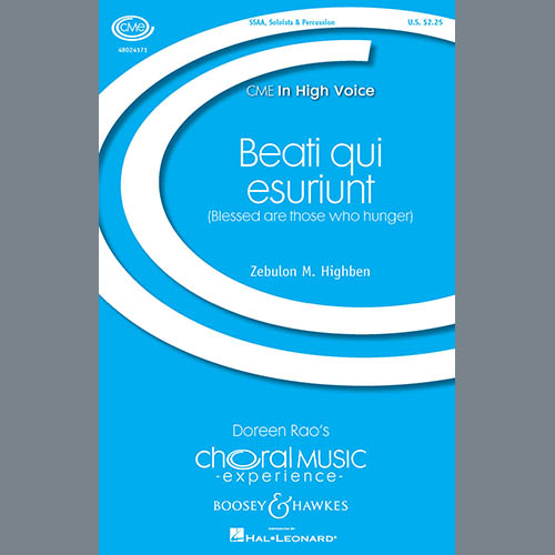 Produktbild zu: Beati Qui Esuriunt (Blessed Are Those Who Hunger)