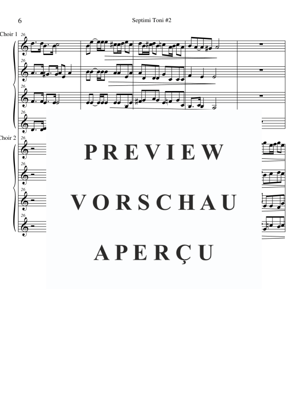 Product gallery: Page 8 of 11 Canzon Septimi Toni #2, , Trumpet Octet