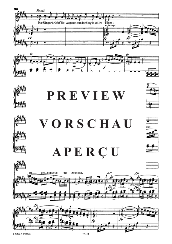 Product gallery: Page 4 of 7 Der Sänger D.149, , Medium Voice and Piano