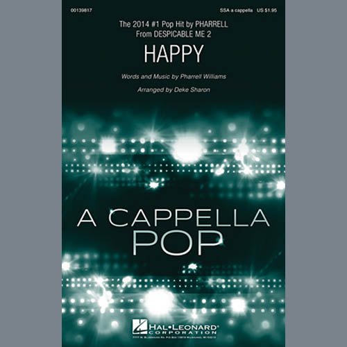Product picture to: Happy (arr. Deke Sharon)
