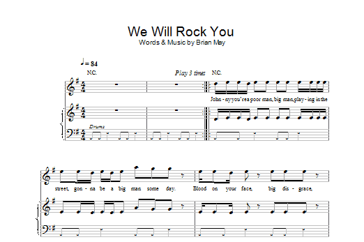 Product picture to:  We Will Rock You - Robbie Williams