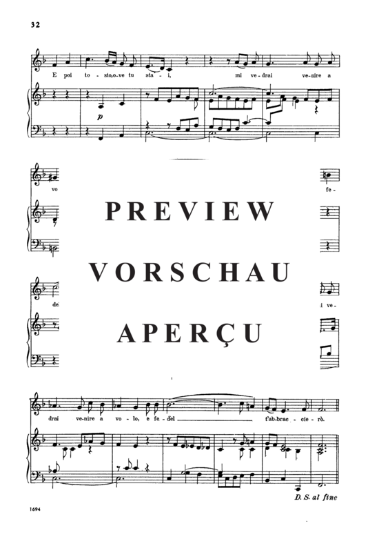 Product gallery: Page 5 of 5 Ombra cara, , Low Voice and Piano