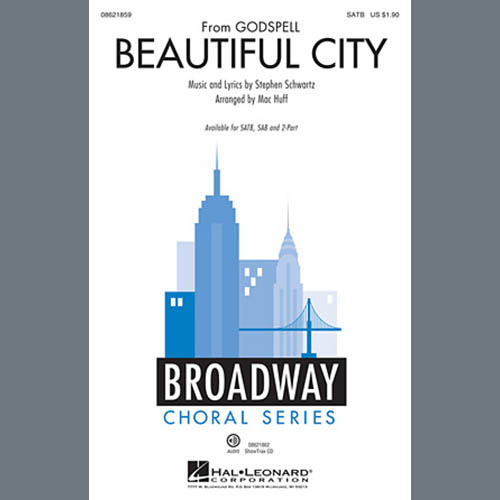 cover: Beautiful City (from Godspell) (arr. Mac Huff), Stephen Schwartz, Chor