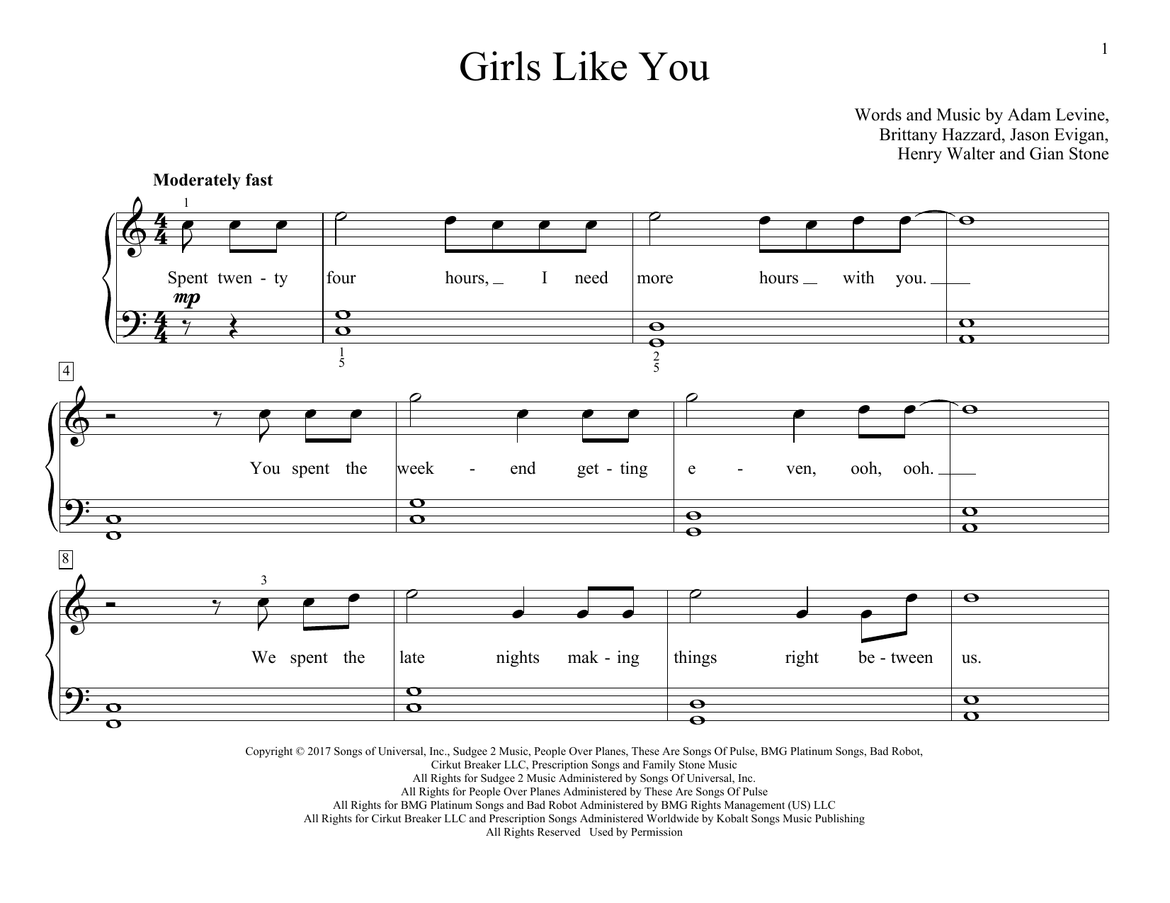 Product picture to: Girls Like You