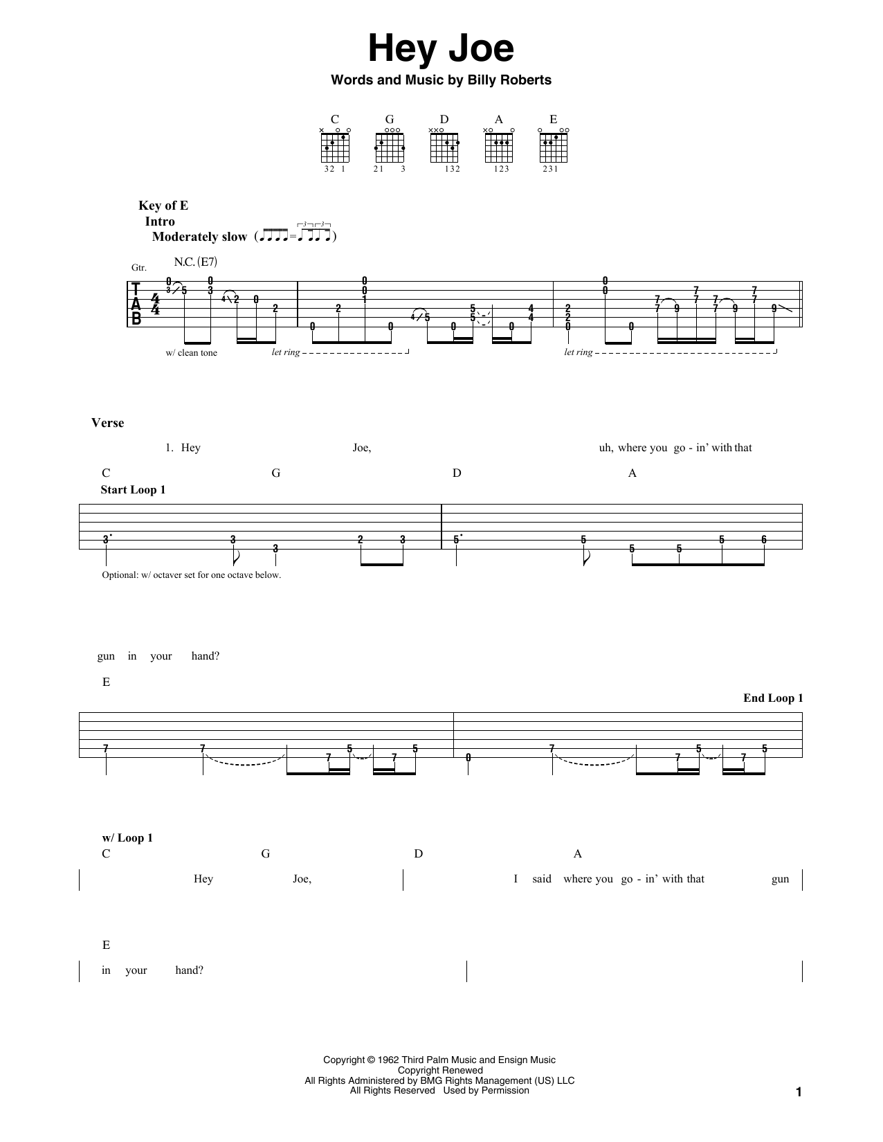 Produktbild zu: Hey Joe