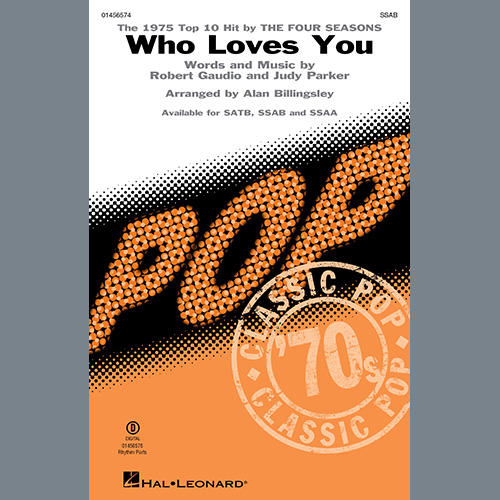 Produktbild zu: Who Loves You (arr. Alan Billingsley)