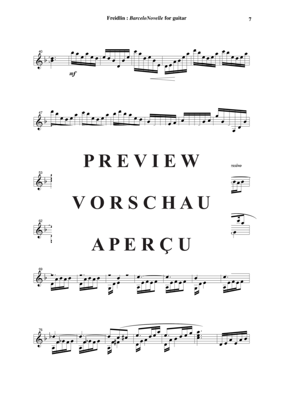 Product gallery: Page 8 of 17 BarceloNovelle , , (Suite for guitar solo)