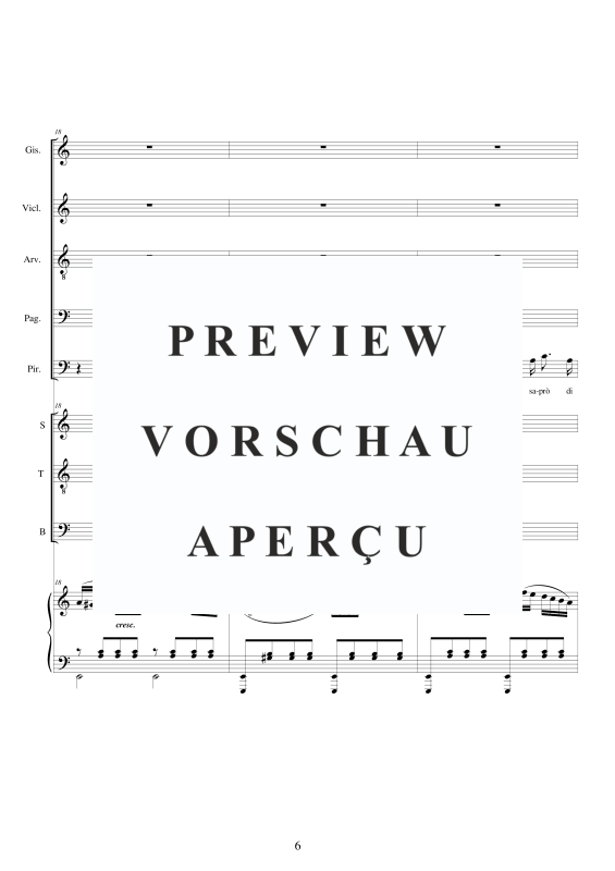 Produktgalerie: Seite 7 von 11 I Lombardi - (Act 1- Scenes VII-VIII-IX), , Gemischter Chor, Soli und Klavier