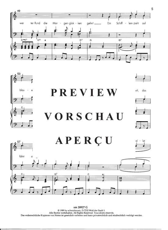 Product gallery: Page 6 of 9 Bei uns zuhaus , , (mixed choir + piano)