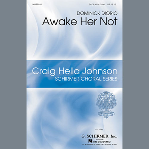 cover: Awake Her Not, Dominick DiOrio, Chor