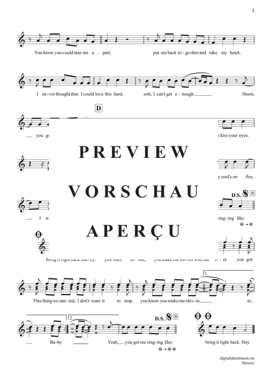 Produktgalerie: Seite 4 von 4 Shivers , Sheeran, Ed, (Oboe)