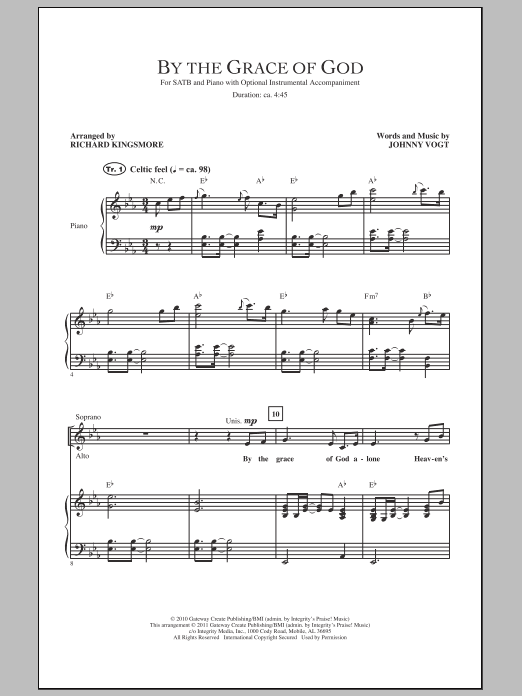 Produktgalerie: Seite 1 von 1 By The Grace Of God, Richard Kingsmore, Chor