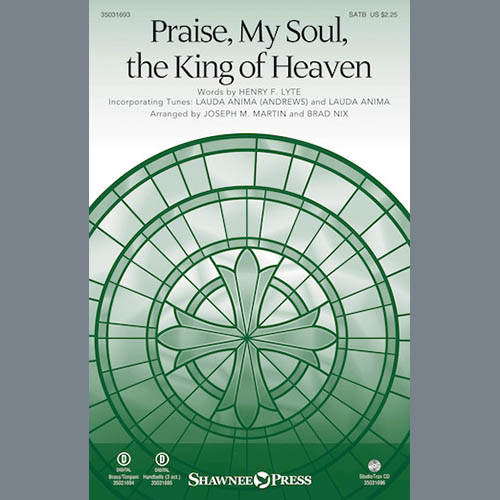 cover: Praise, My Soul, The King Of Heaven, Joseph M. Martin, Chor