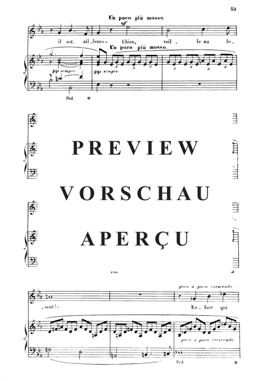 gallery: L´absent Op.5 No.3 , , (Gesang hoch + Klavier)