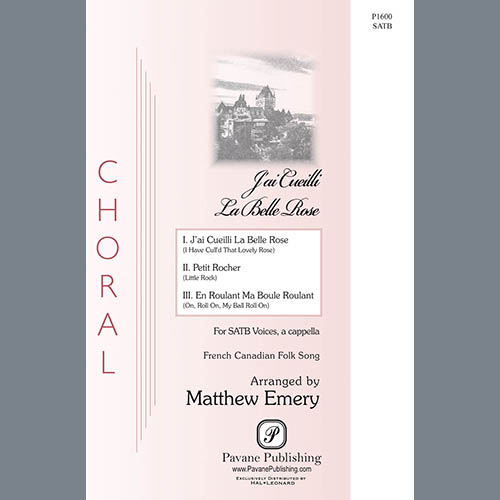 Produktbild zu: J'ai Cuelli La Belle Rose (I Have Cull'd That Lovely Rose)