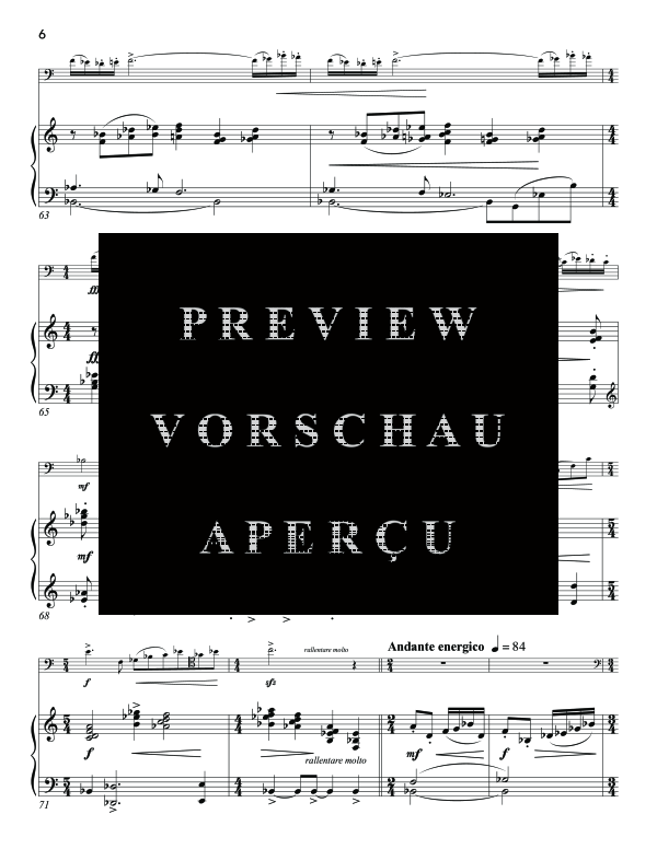 Product gallery: Page 10 of 11 Phonema, , (trombone and piano)