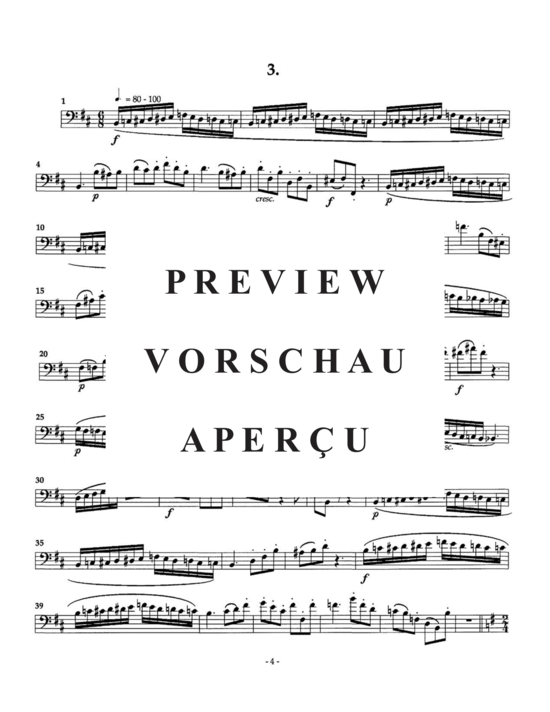 Product gallery: Page 7 of 21 Twenty-five Characteristic Etudes , , (Tuba Solo)