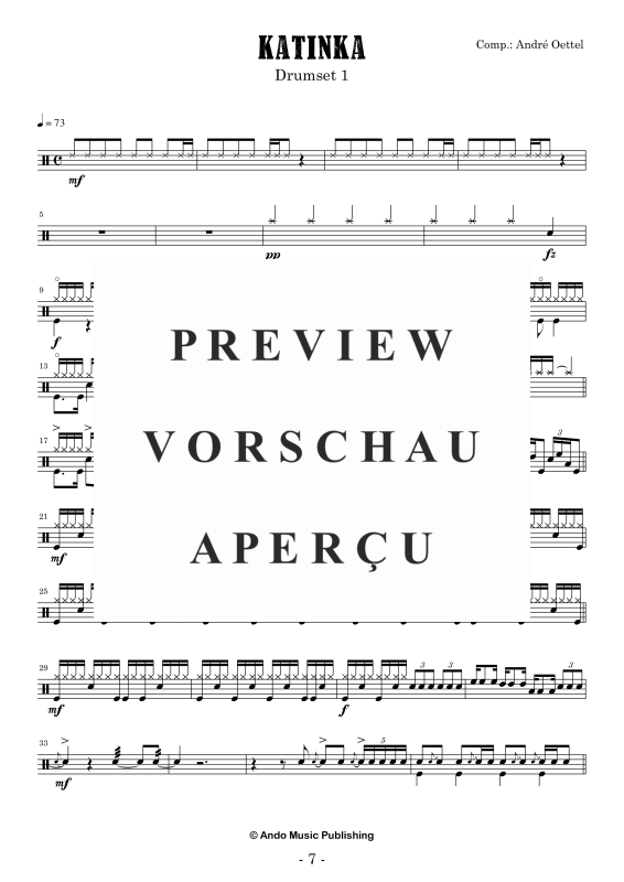 Produktgalerie: Seite 9 von 11 Katinka, , Drumset Trio