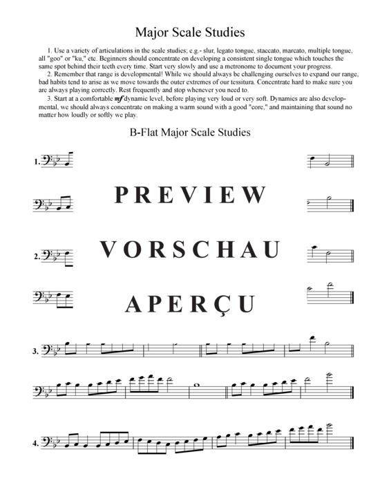 Product gallery: Page 6 of 21 Etüden-Studien , , (trombone/baritone)