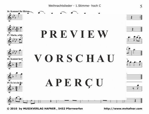 Product gallery: Page 8 of 11 Weihnachtslieder, , (Mixed ensemble)