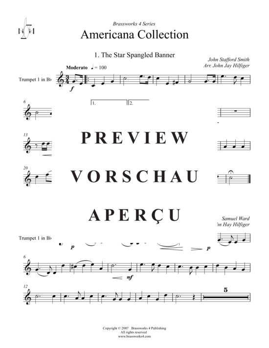 Produktgalerie: Seite 11 von 21 Americana Collection , , (Blechbläserquintett)