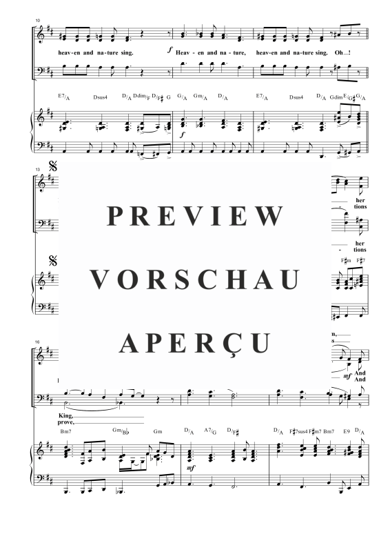 gallery: Joy To the World, , Gemischter Chor und Klavier