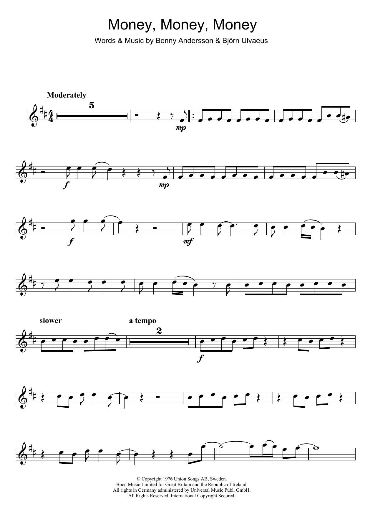 Product gallery: Page 1 of 1 Money, Money, Money, ABBA