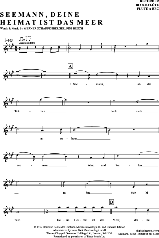 Product picture to: Seemann, Deine Heimat Ist Das Meer Freddy Quinn