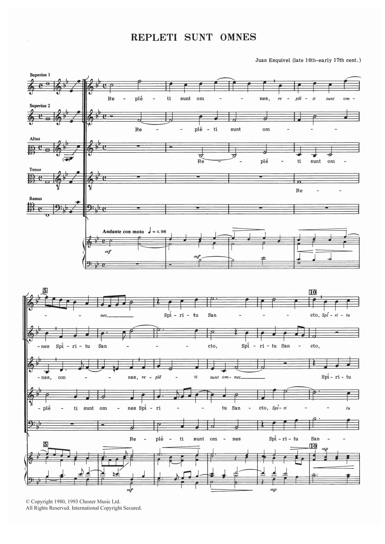 Produktbild zu: Repleti Sunt Omnes