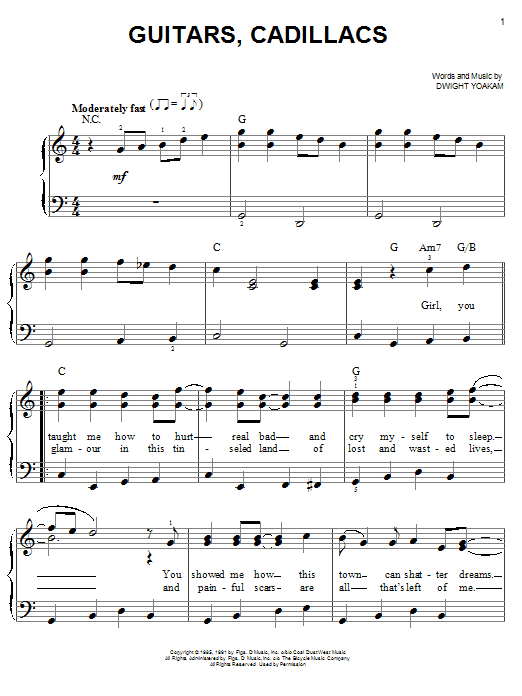 Produktbild zu: Guitars, Cadillacs