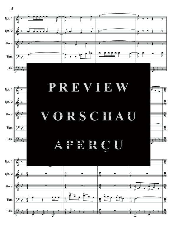 Produktgalerie: Seite 10 von 11 Trifecta, , (Blechbläser Quintett)