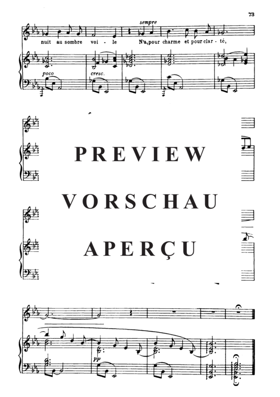 Product gallery: Page 4 of 4 Nocturne Op.43 No.2, , Medium Voice and Piano