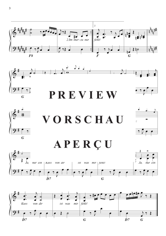 Produktgalerie: Seite 4 von 4 Nur ein Kuss , Hinterseer, Hansi, Klavier und Gesang