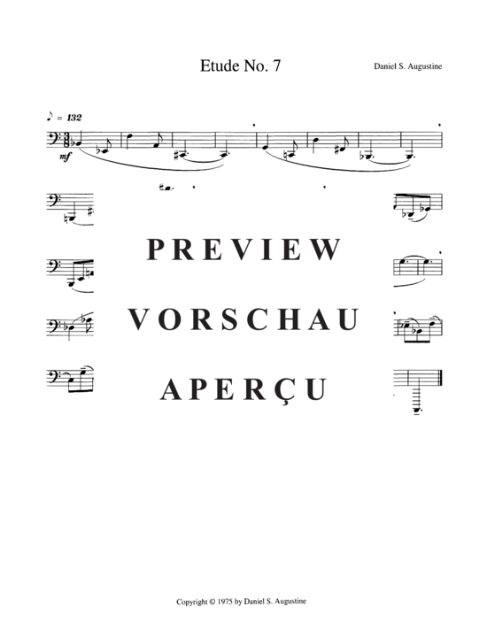Product gallery: Page 11 of 21 Seventeen Etudes for Tuba , , (Tuba Solo)