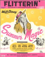 cover: Flitterin' (from 'Summer Magic'), Hayley Mills, Gesang, Gitarre, Klavier
