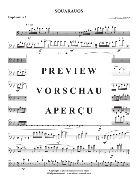 Product gallery: Page 13 of 21 Squaraugs , , (Euphonium Quartet)