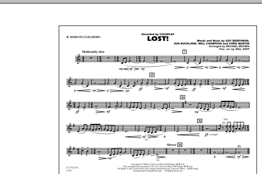 Product picture to: Lost! - Bb Horn/Flugelhorn