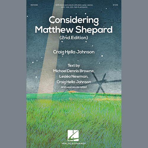cover: Considering Matthew Shepard,