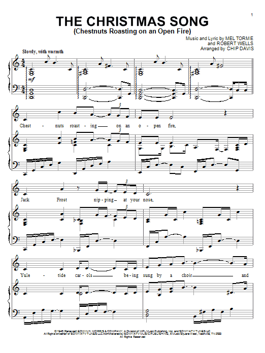 Produktbild zu: The Christmas Song (Chestnuts Roasting On An Open Fire)