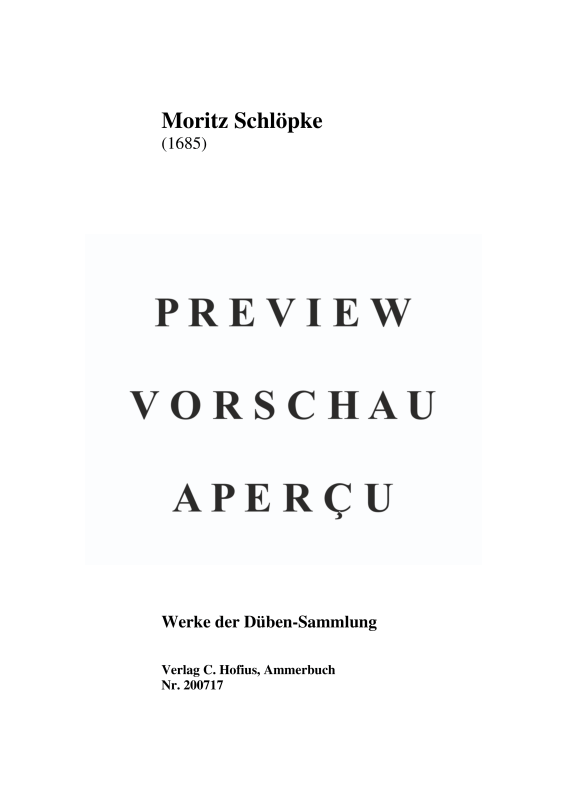 Produktgalerie: Seite 2 von 11 Ich preise dich, Herr, , Gemischtes Ensemble SAB, 2 Violinen, Viola und BC